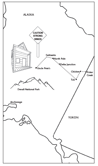 Motorcycle Route Alaska - Warren Carlson